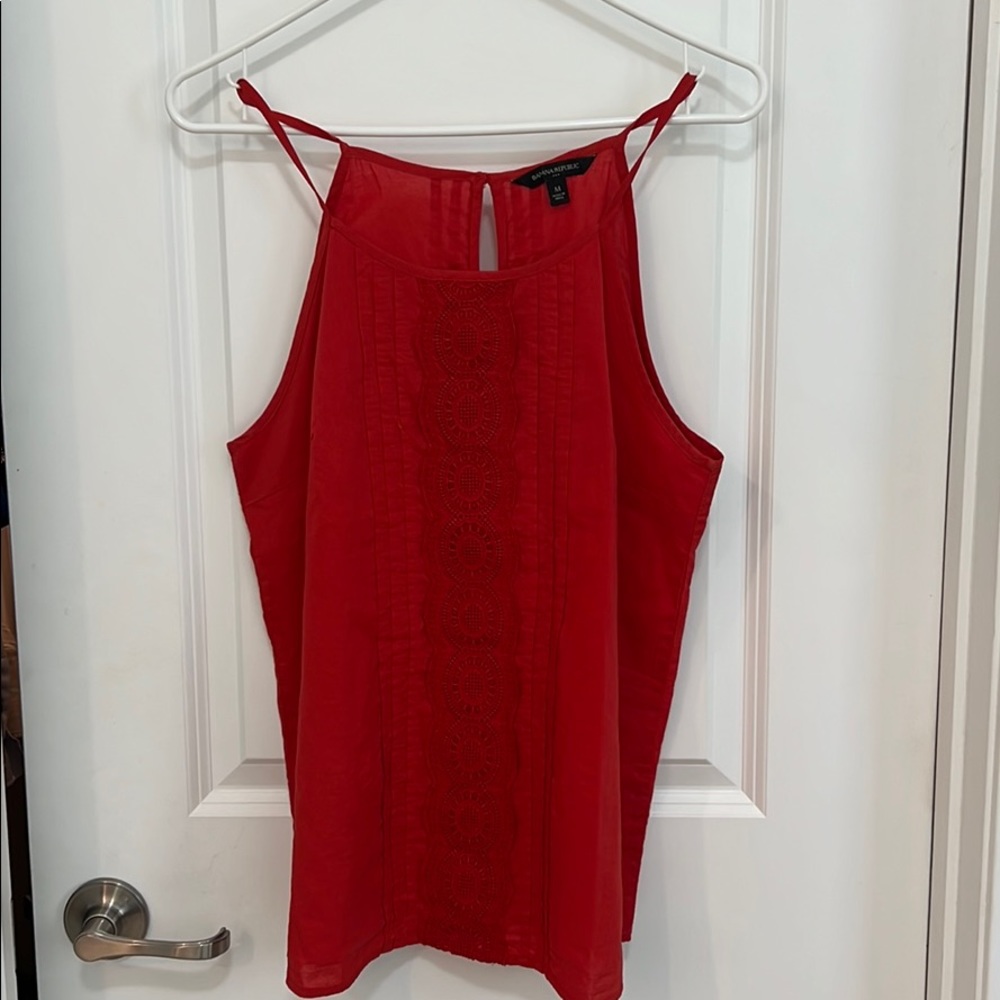 Banana republic orange top